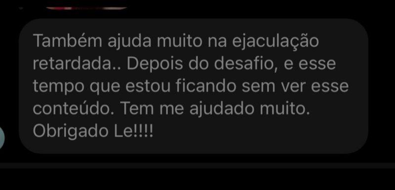 Depoimento de aluno do Desafio DRS