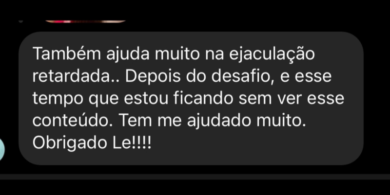 Depoimento de aluno do Desafio DRS